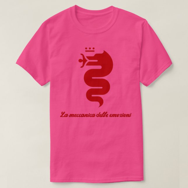 T-shirt La meccanica delle emozioni (Design devant)