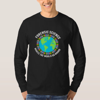 T-shirt La médecine légale fait le tour du monde