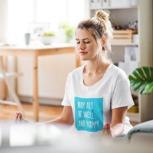 T-shirt La Méditation Vipassana Peut Tous Être Bonne Et He