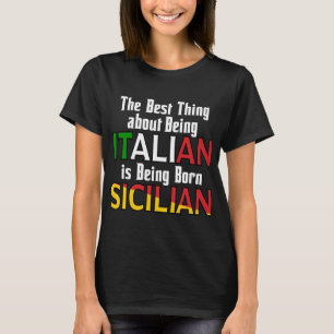 T-shirt La Meilleure Chose D'Être Italien