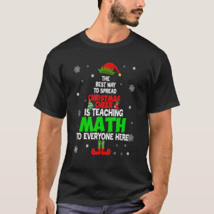 T-shirt La Meilleure Façon De Diffuser La Fête De Noël Est