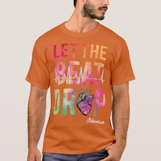 T-shirt La Meilleure Infirmière Dit Laisser Le Beat Laisse