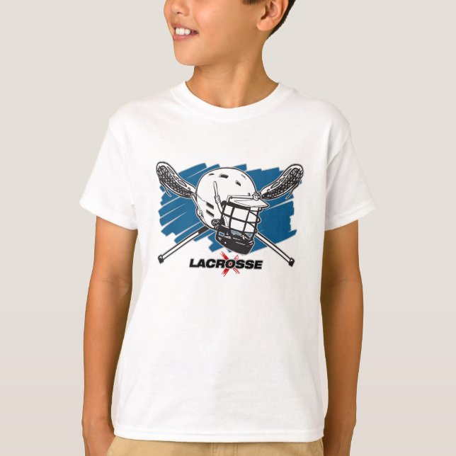 T-shirt La meilleure lacrosse (Devant)