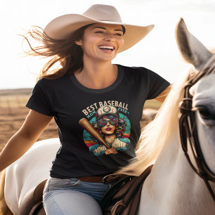 T-shirt La Meilleure Maman De Baseball