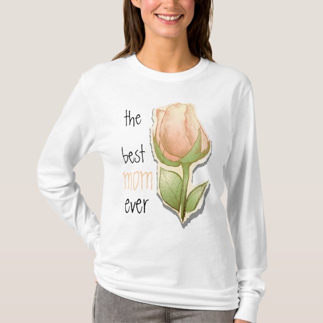 T-shirt La meilleure maman de tous les temps, t_shirt (Devant)