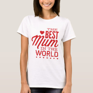 T-shirt La Meilleure Maman Du Monde