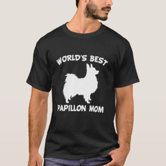 T-shirt la meilleure maman papillon du monde.