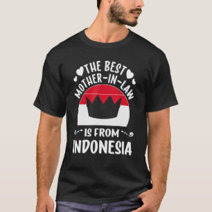 T-shirt La Meilleure Mère En Droit Est Indonésienne Indoné