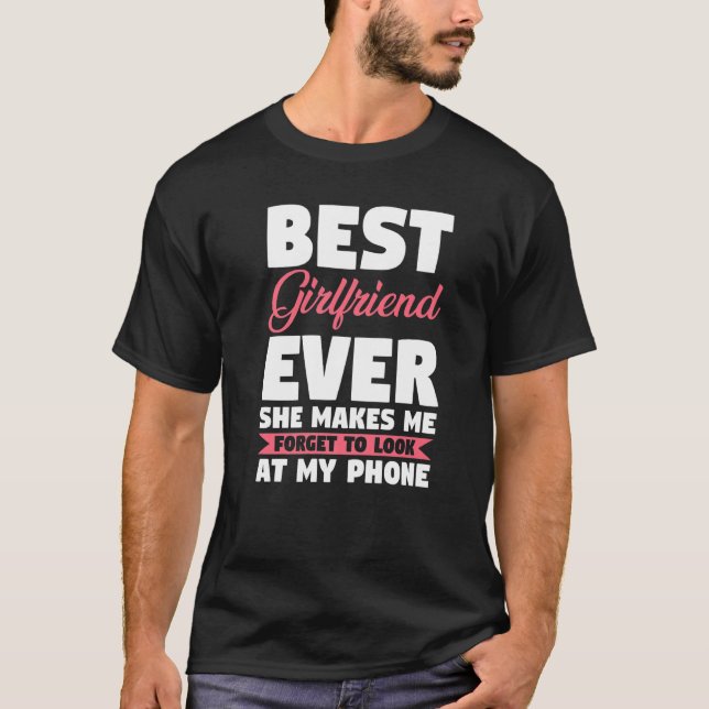 T-shirt La Meilleure Petite Amie Qu'Elle Fasse Paire (Devant)