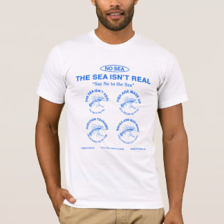 T-shirt La mer n'est pas réelle