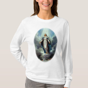 T-shirt La mère de Dieu prient pour nous des pécheurs