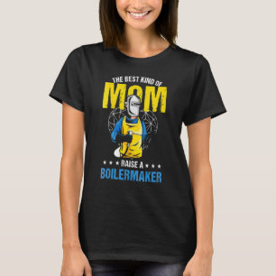 T-shirt La mère de la chaudière meilleure sorte de maman é