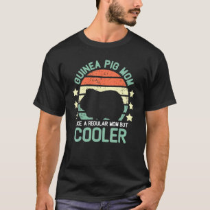 T-shirt La Mère Du Cochon De Guinée Comme Une Mère Réguliè