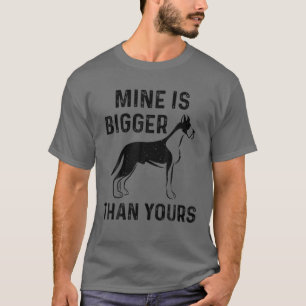 T-shirt La mienne Est Plus Grande Que La tienne Drôle Dist