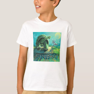 T-shirt La mignonne tortue et l'art du lièvre
