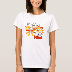 T-shirt La Mimi la plus cool de Floral World
