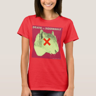 T-shirt La MORT À SQUIRRELS™ t-shirt2 rouge-foncé