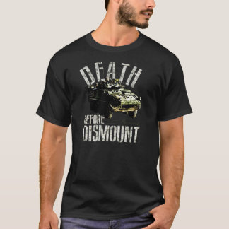 T-shirt La "mort blindée canadienne avant démontent"