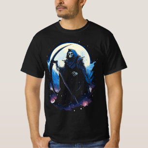 T-shirt La Mort De La Faucheuse Grim Attend