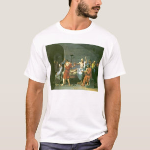 T-shirt La mort de Socrates