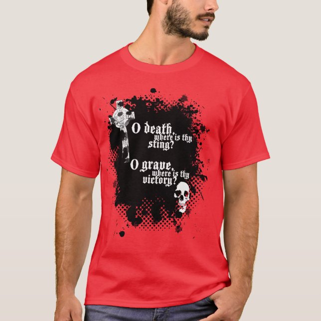 T-shirt La mort d'O, où est thy chemise de Sting (Devant)