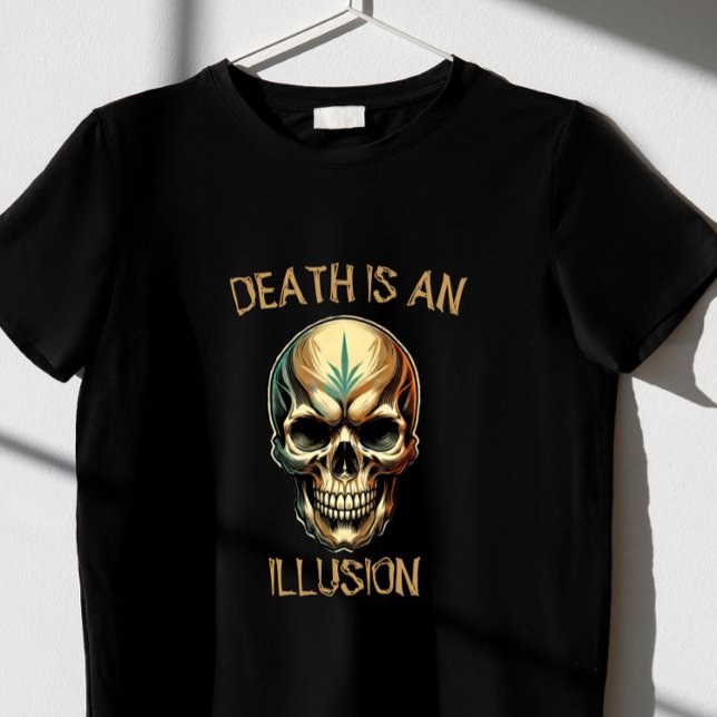 T-SHIRT LA MORT EST UNE ILLIOUTION (Créateur téléchargé)