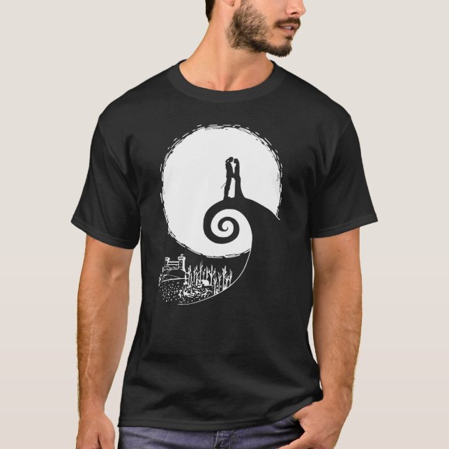 T-shirt La mort ne peut pas arrêter l'amour véritable (Devant)