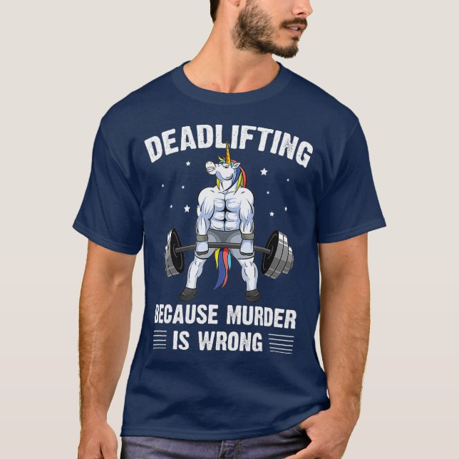 T-shirt La mort parce que le meurtre est une erreur (Devant)