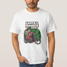 La moto de Noël préférée de père Noël