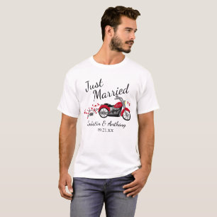 T-shirt La moto vient de se marier