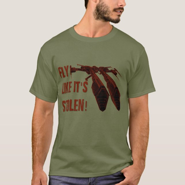 T-shirt La mouche comme lui a volé ! (Devant)