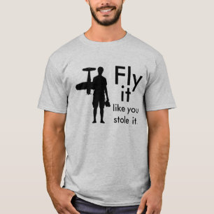 T-shirt La mouche qu'il vous aiment l'a volé