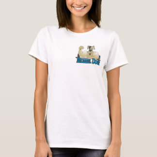 T-shirt La moule stupéfiante des femmes poursuit T