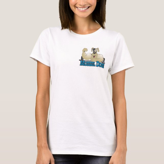 T-shirt La moule stupéfiante des femmes poursuit T (Devant)