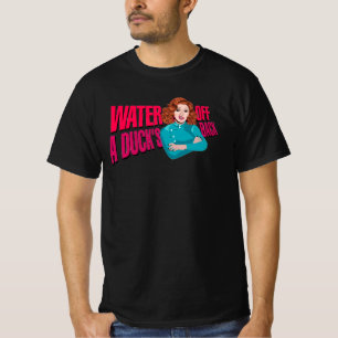 T-shirt La mousson Jinkx arrose le dos d'un canard