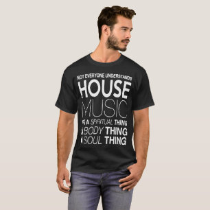 T-shirt La musique DJ de Chambre pas chacun comprend le