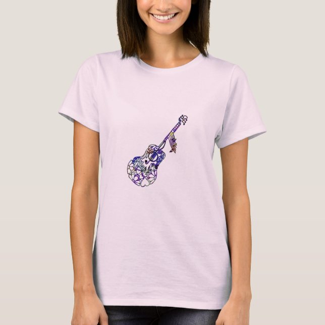 T-shirt La musique est la vie (Devant)