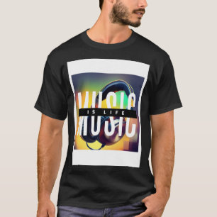 T-shirt La musique est la vie