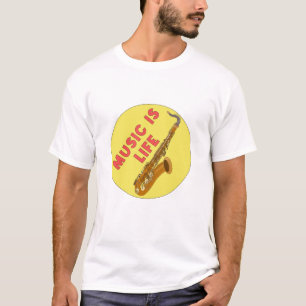 T-shirt La musique est la vie