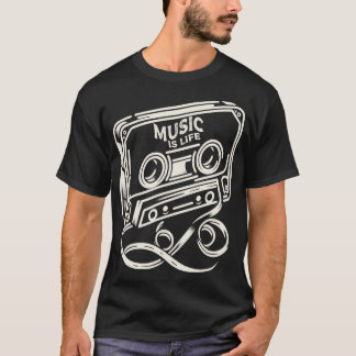 T-shirt La musique est la vie 2