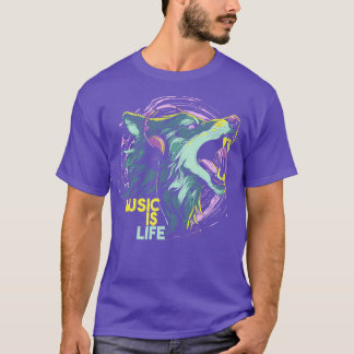T-shirt La musique est la vie 4