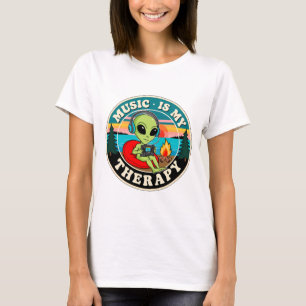 T-shirt La musique est ma thérapie