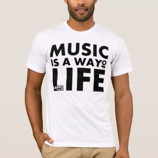 T-shirt La musique est un mode de vie