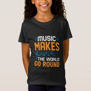 T-Shirt La Musique Fait Le Tour Du Monde