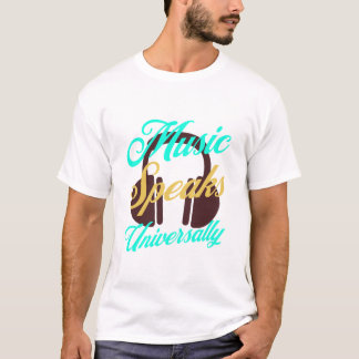 T-shirt La musique parle universellement