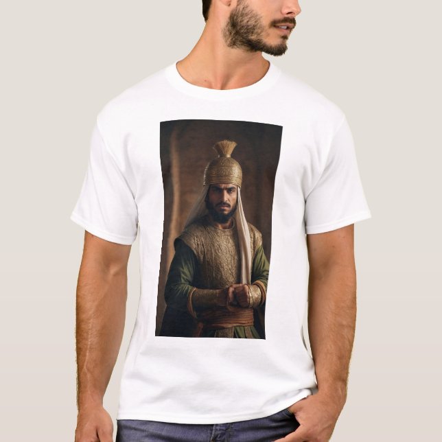 T-shirt La mythologie arabe - Le juste calife (Devant)