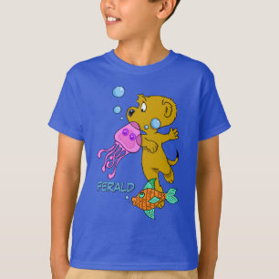 T-shirt La nage de Ferald