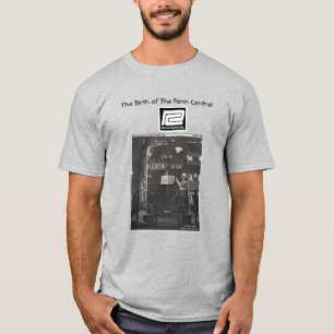 T-shirt La naissance de Penn Central RailroadT-Shirt
