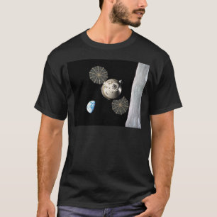 T-shirt La NASA Orion dans l'orbite lunaire