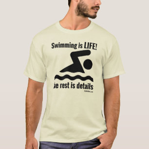 T-shirt La natation est la VIE !